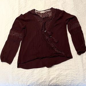 Altar’d State long sleeve blouse Medium